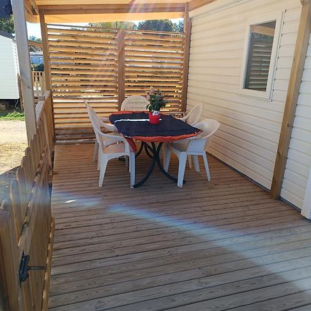 Mobil Home Lucky Climatise Camping Novela Port La Nouvelle Экстерьер фото
