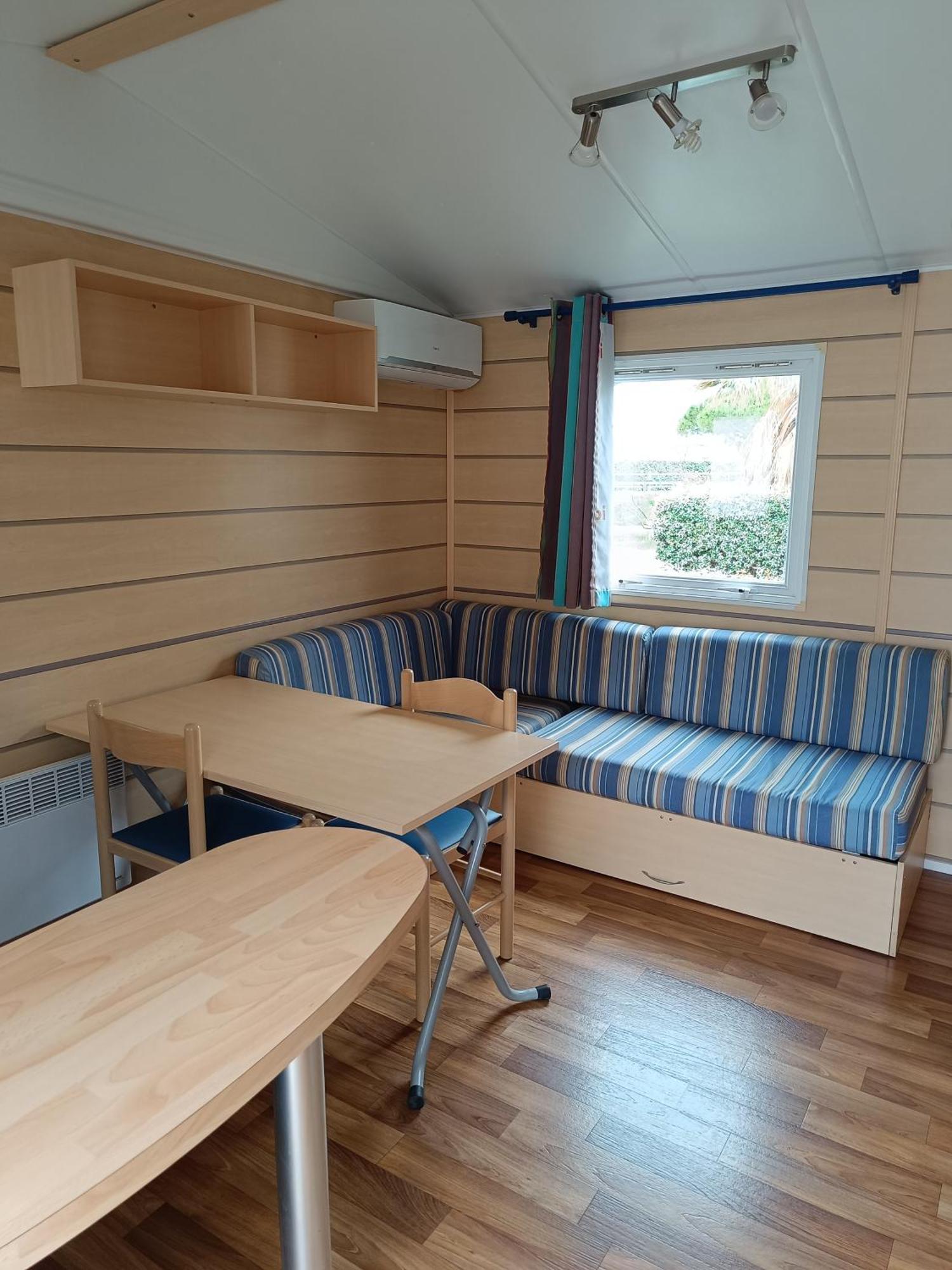 Mobil Home Lucky Climatise Camping Novela Port La Nouvelle Экстерьер фото
